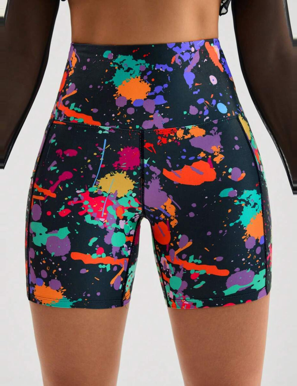 Shein leggings, mixed colours