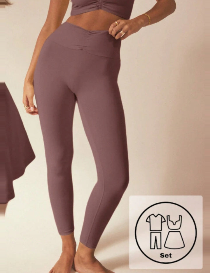 Shein leggings, lila