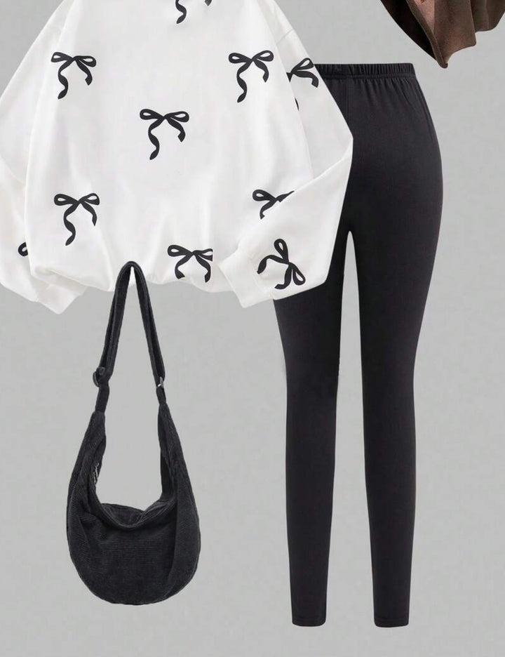 Shein fekete leggings