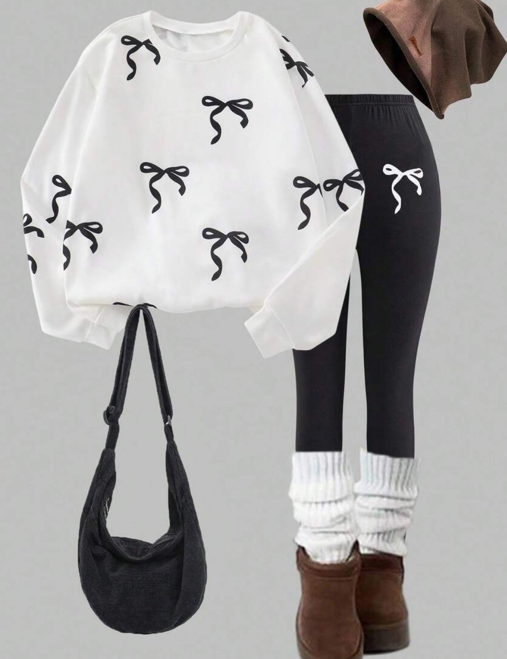 Shein fekete leggings