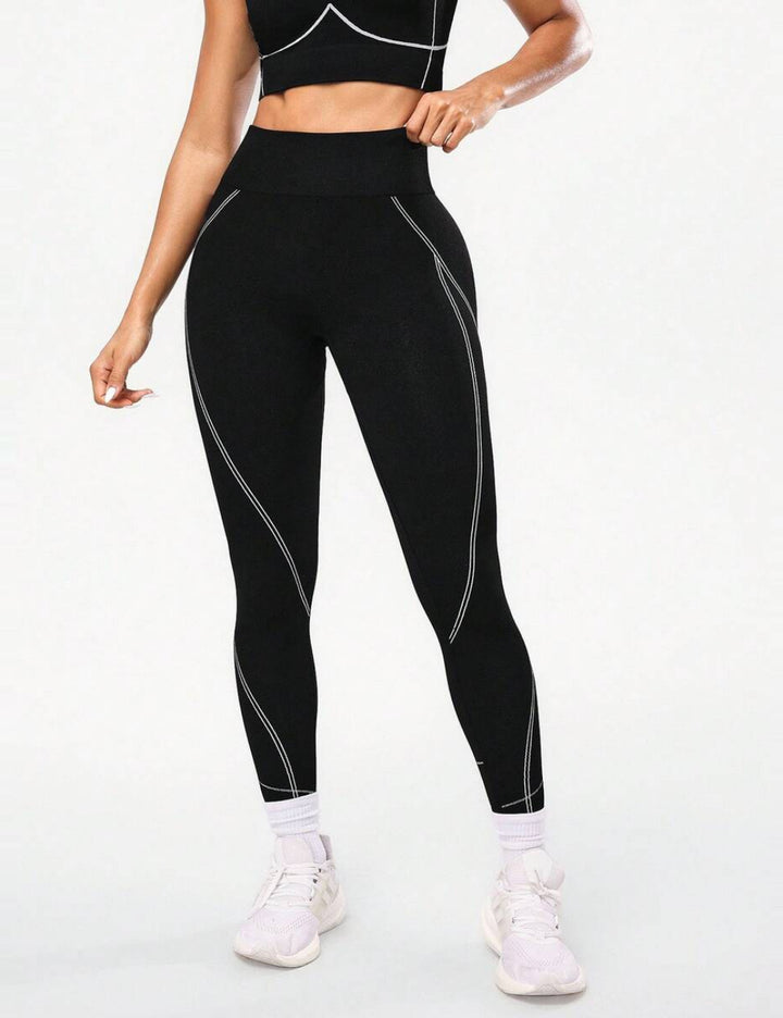 Shein leggings, fekete