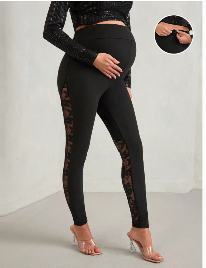 Shein leggings, fekete