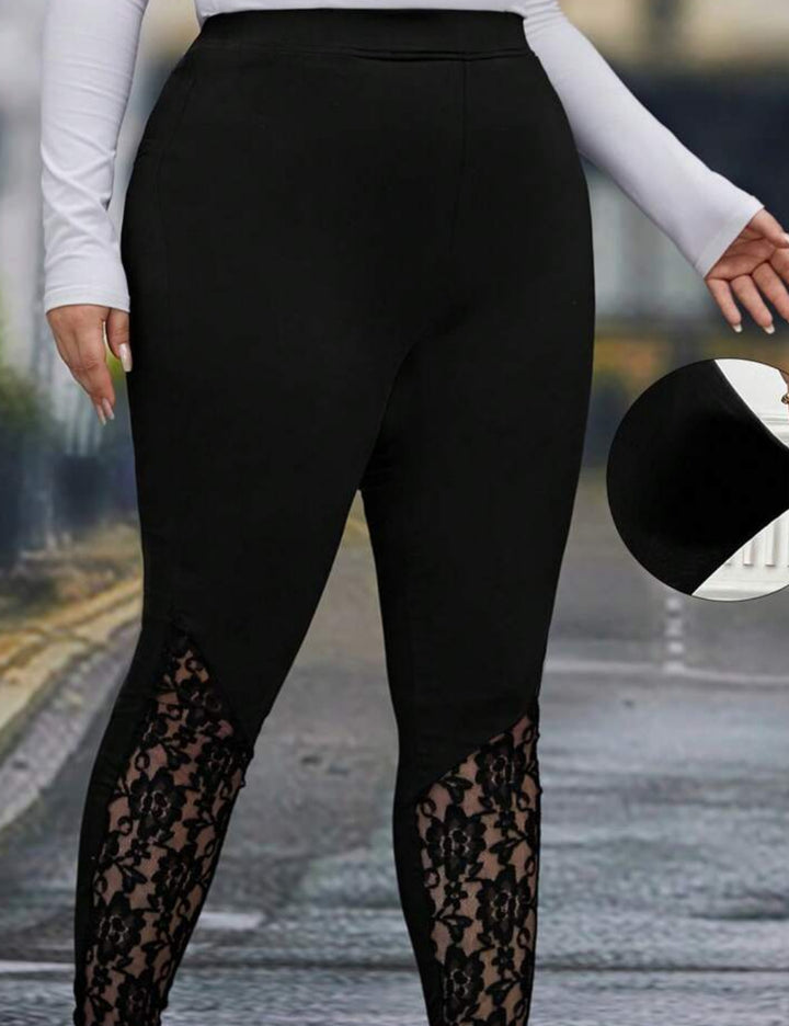 Shein leggings, fekete