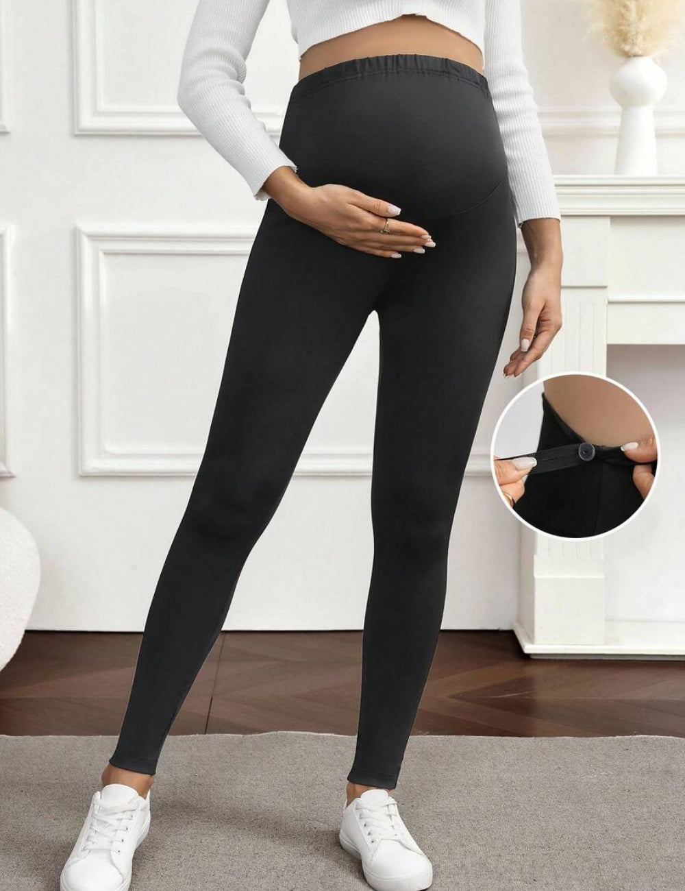 SHEIN leggings, fekete