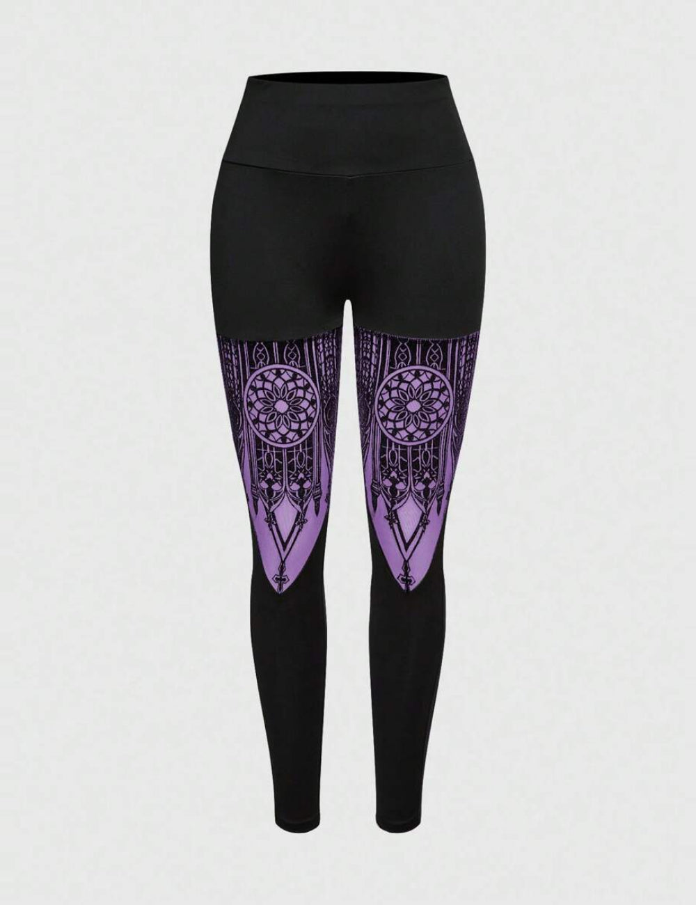 Shein Romwe leggings, fekete