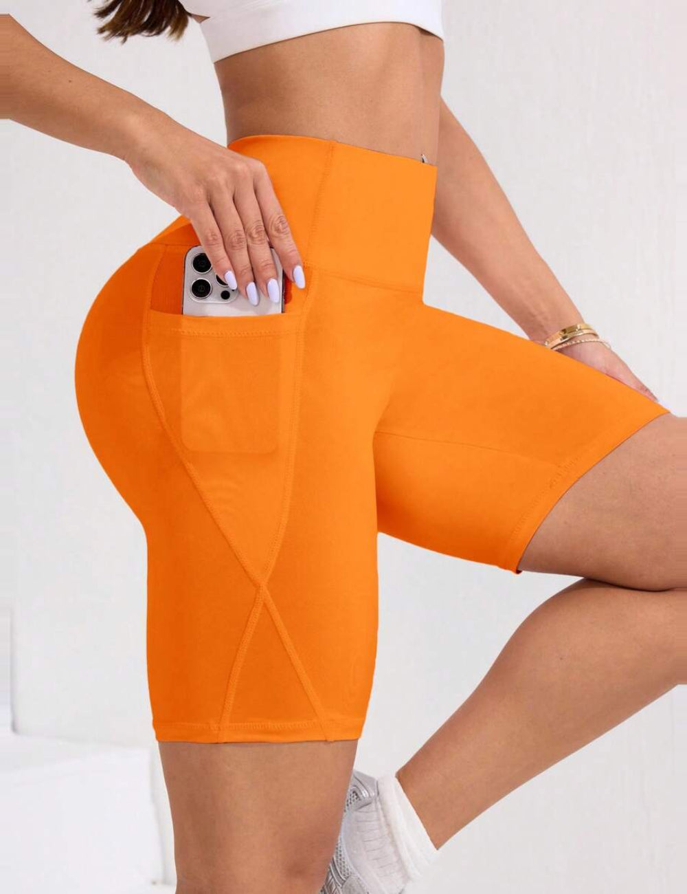 Shein leggings, narancssárga