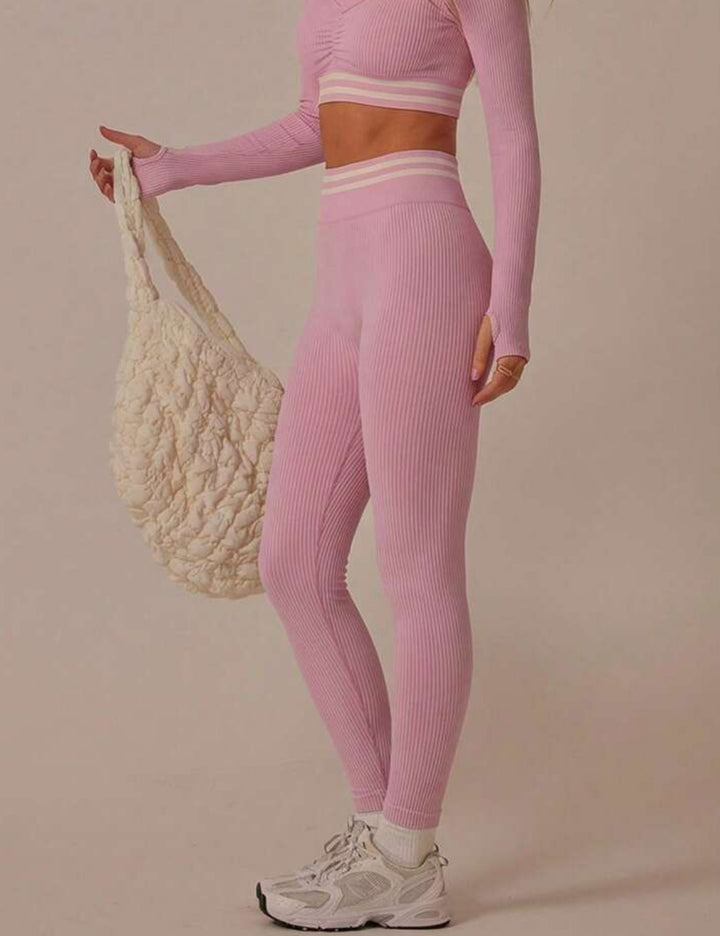 Shein leggings, rózsaszín