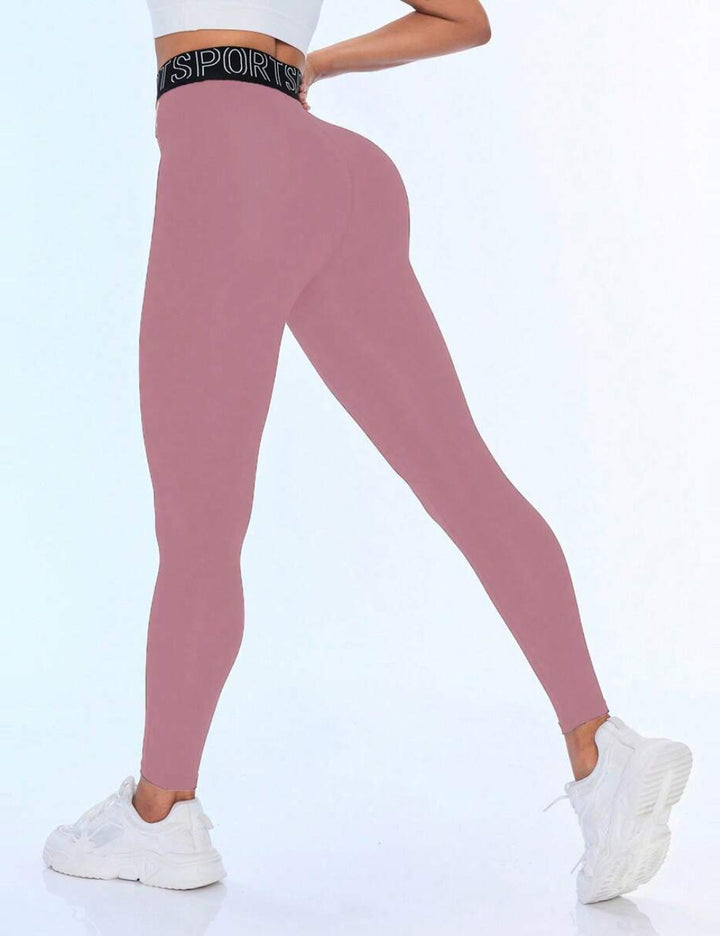 Shein leggings, pink