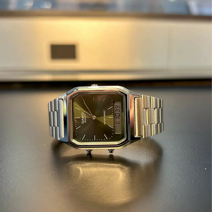 Ceas CASIO, argintiu