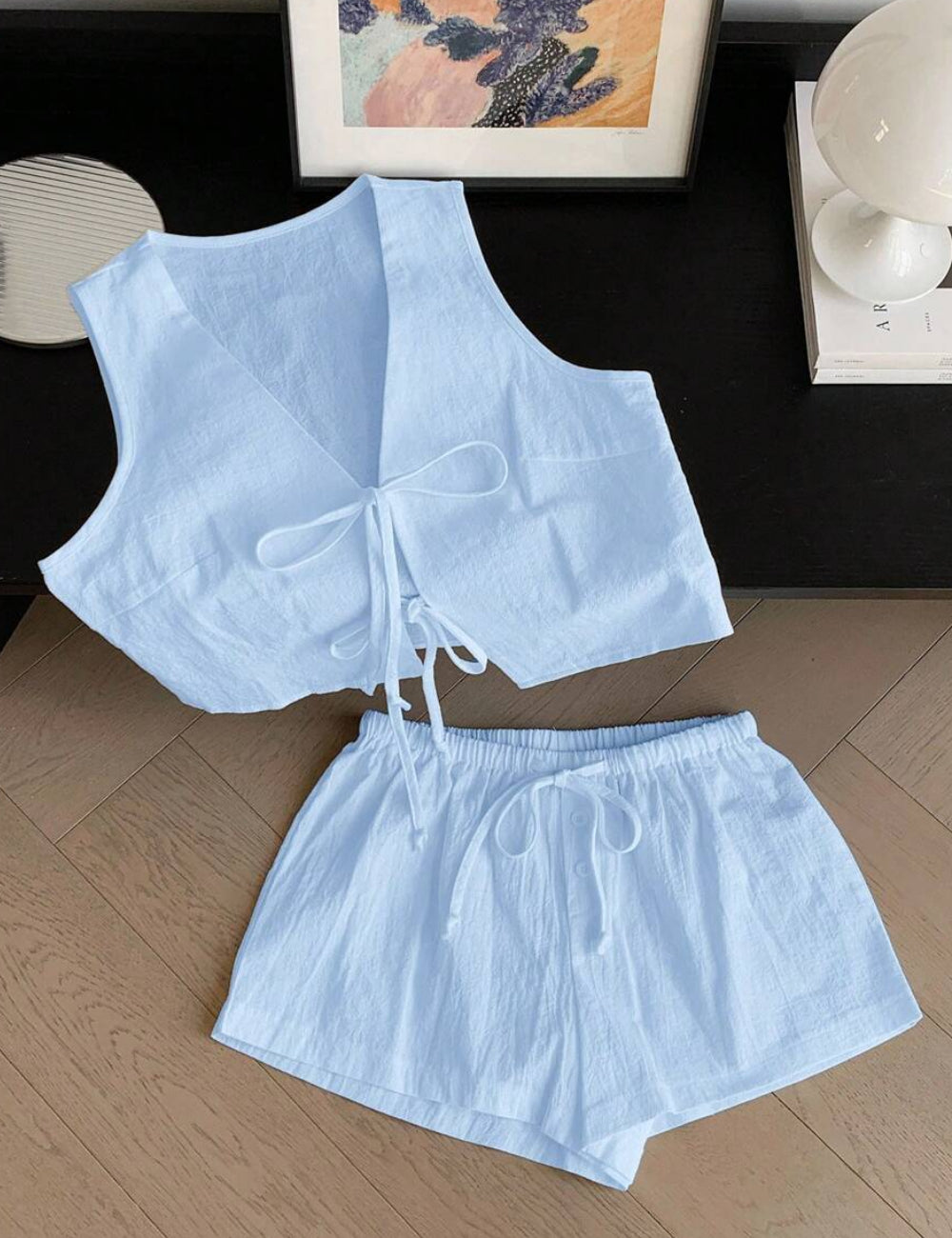 Shein Curve+ jumpsuit, kék