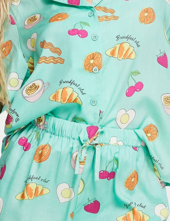 Compleu pijamale ASOS, mix culori