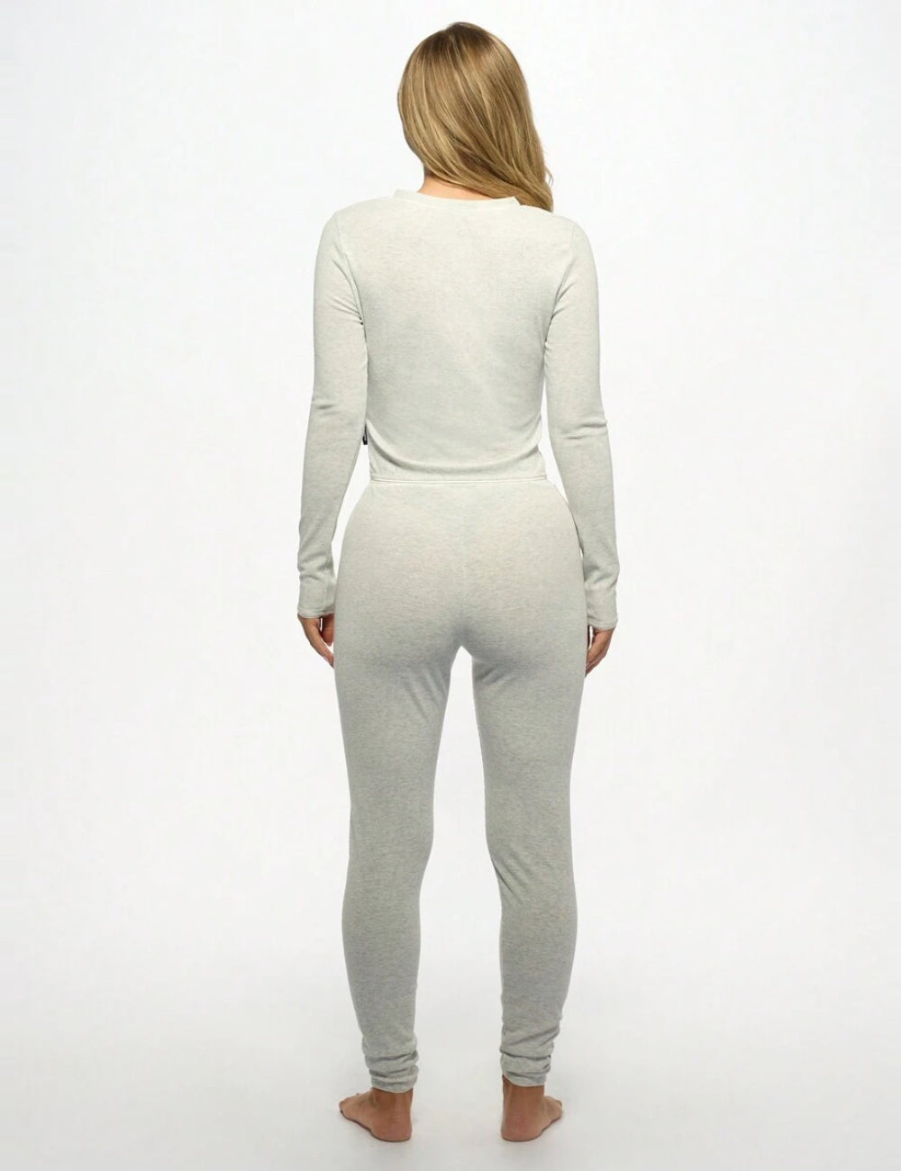 Compleu pijamale Shein, gri