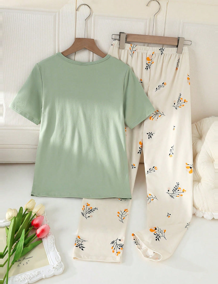 Compleu pijamale Shein, mix culori