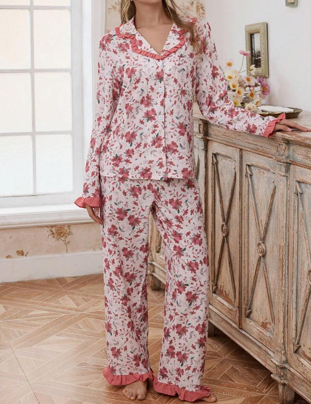 Compleu pijamale Shein, mix culori
