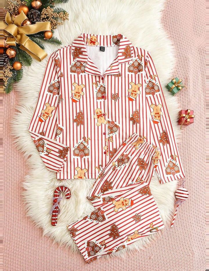 Compleu pijamale Shein, mix culori