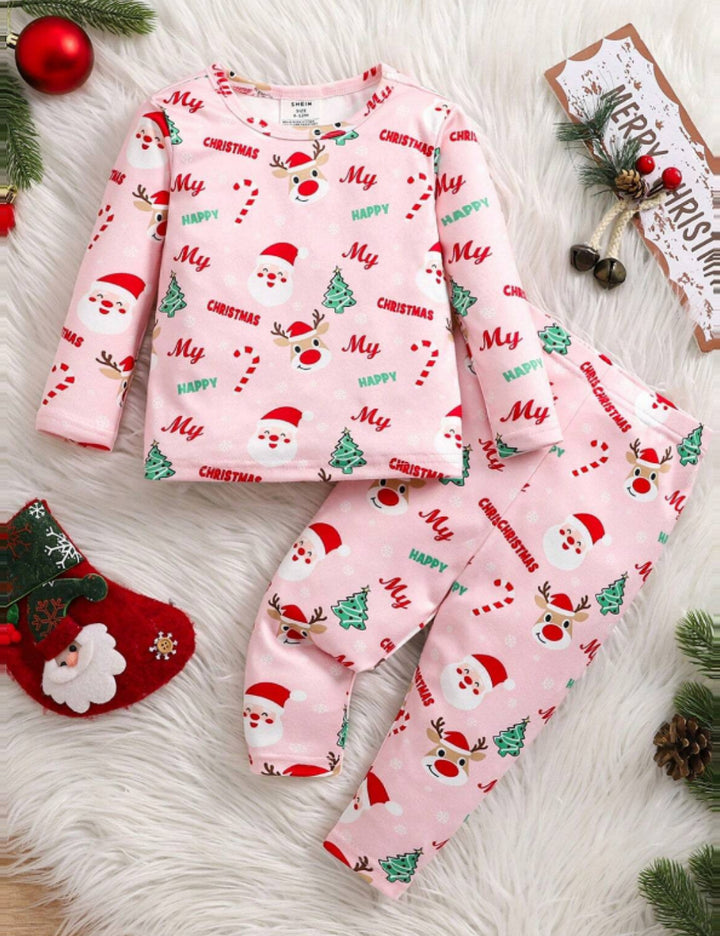 Shein Pajama Set, mixed colors