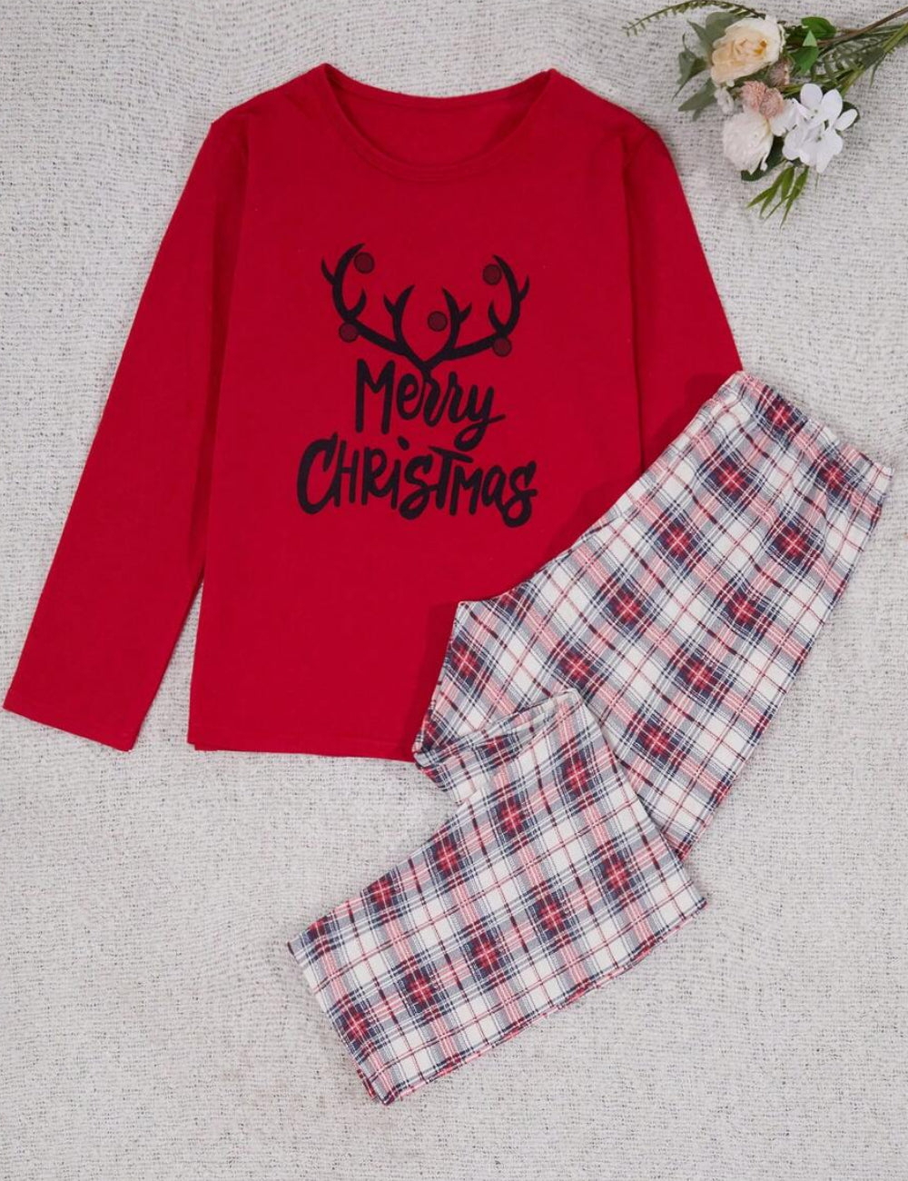 Shein Curve+ pizsama szett, vegyes színek
