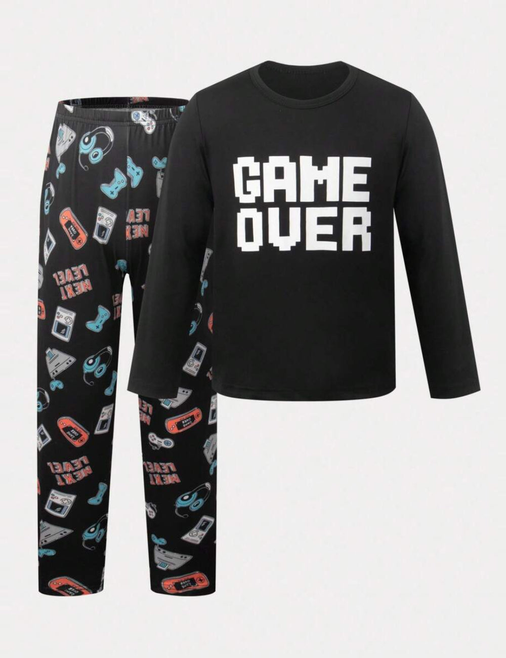 Compleu pijamale Shein, negru