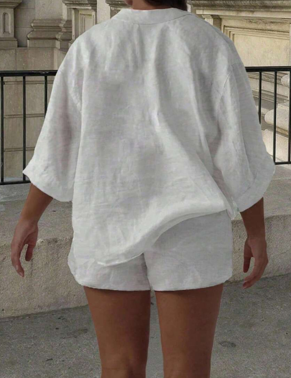 Shein Curve+ Szett, Fehér