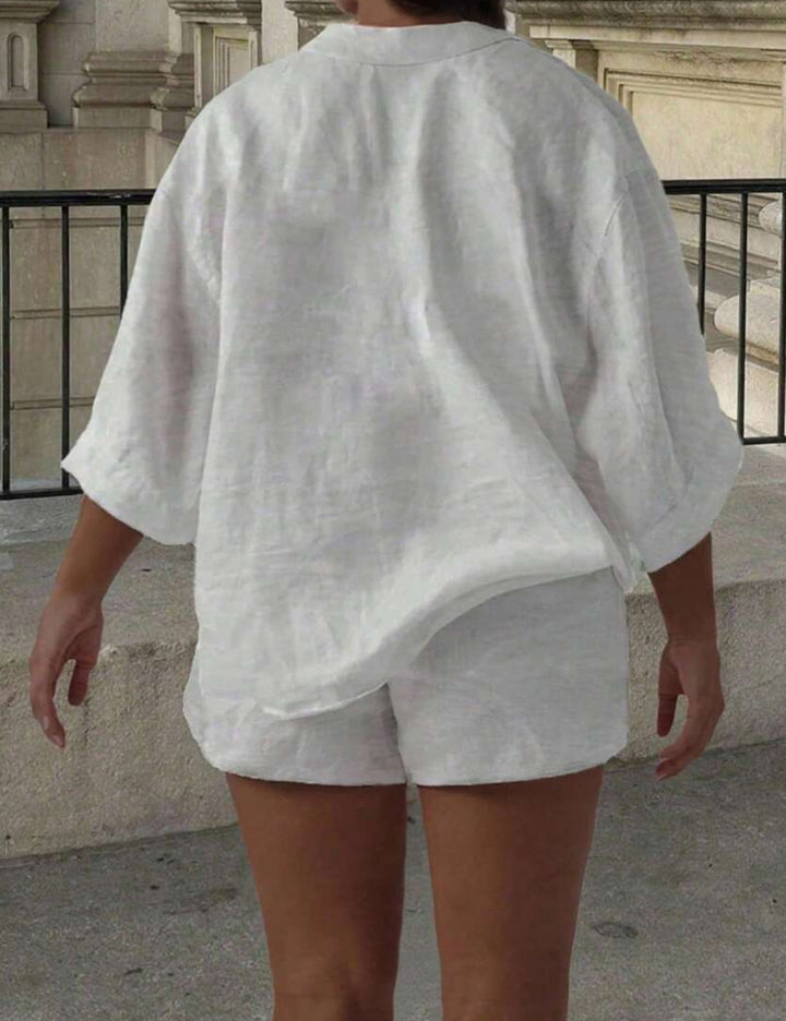 Shein Curve+ Szett, Fehér