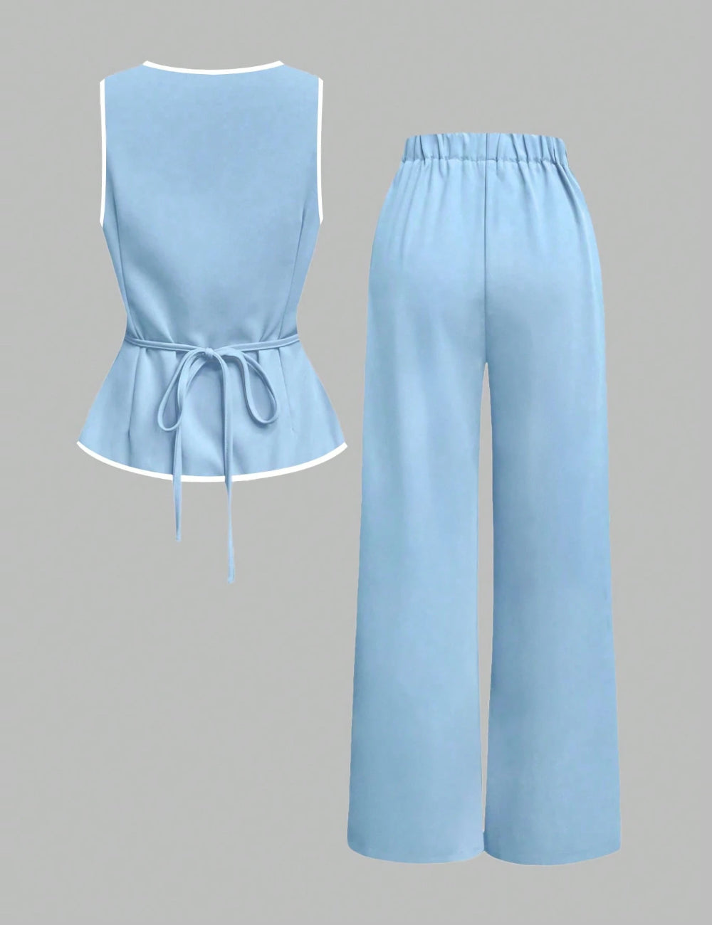Shein Curve+ Szett, kék
