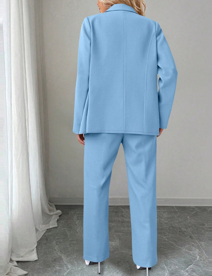 Shein Curve+ Szett, kék