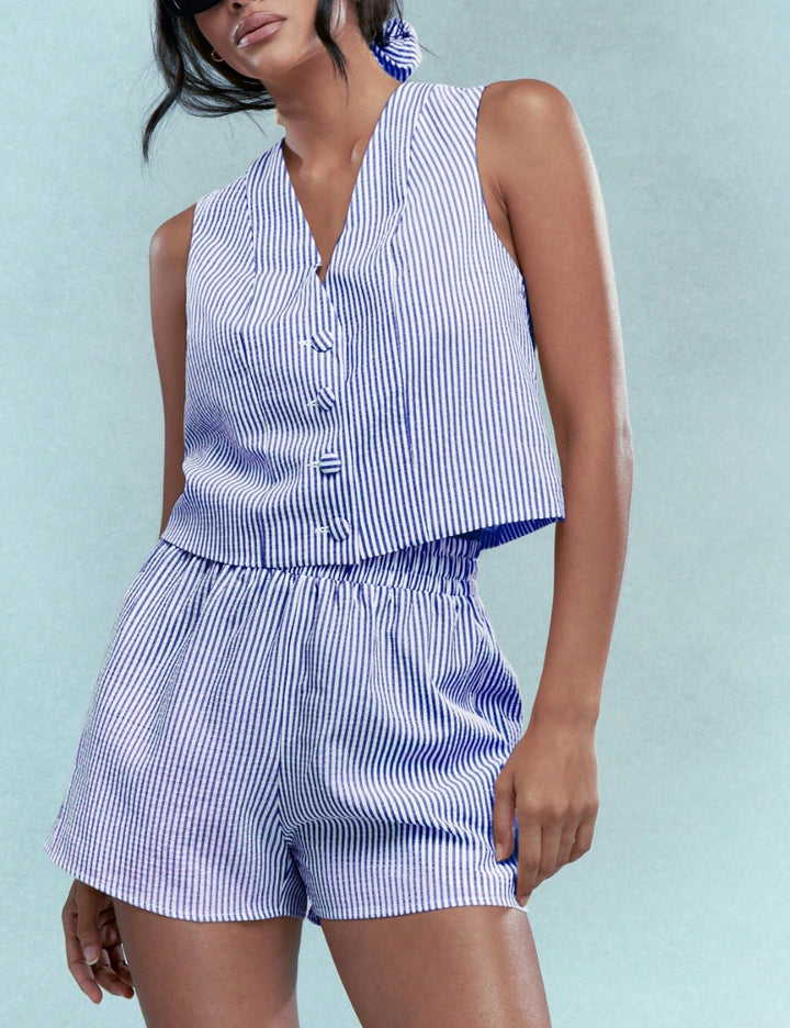 Shein Missguided együttes, kék