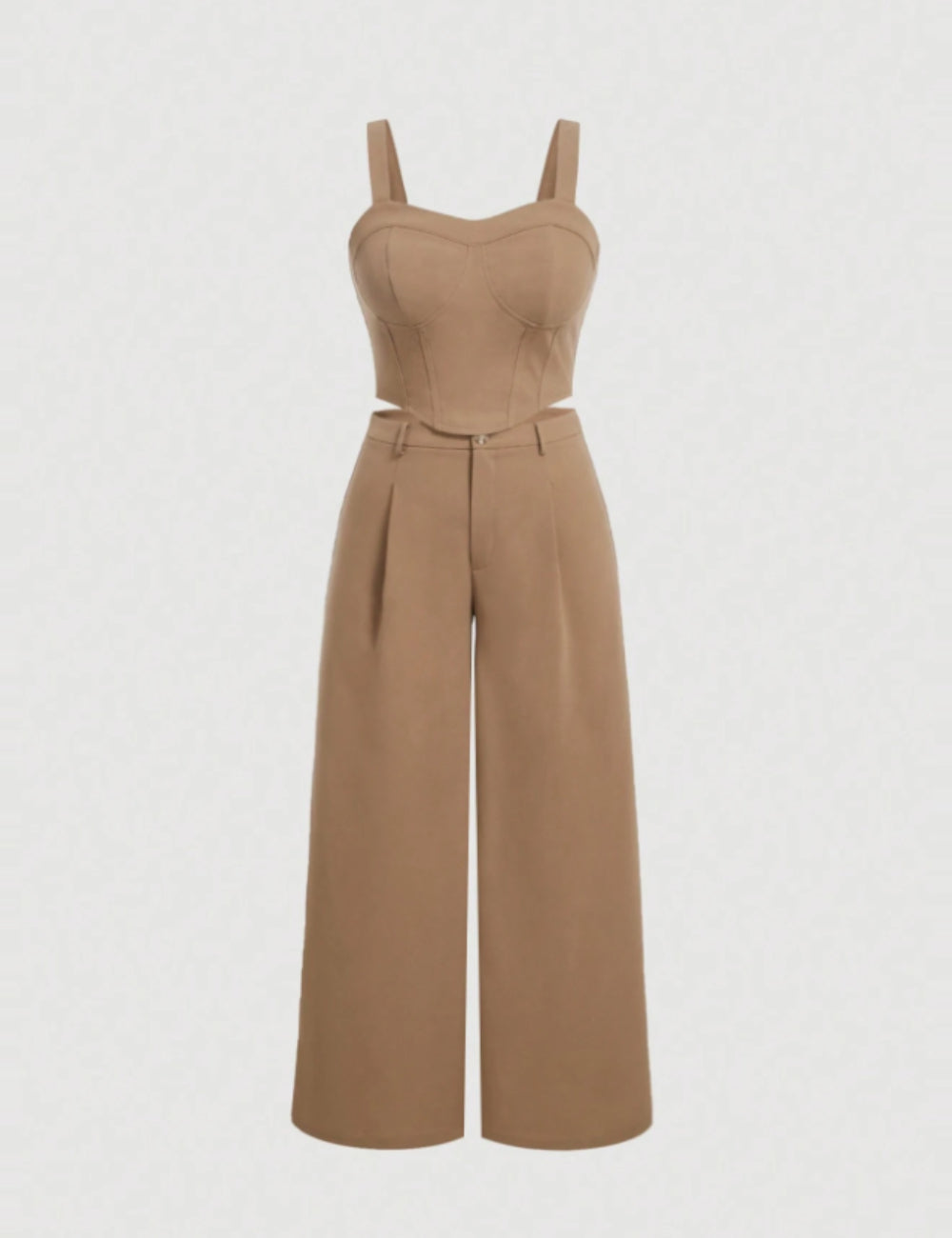 SHEIN együttes, bézs