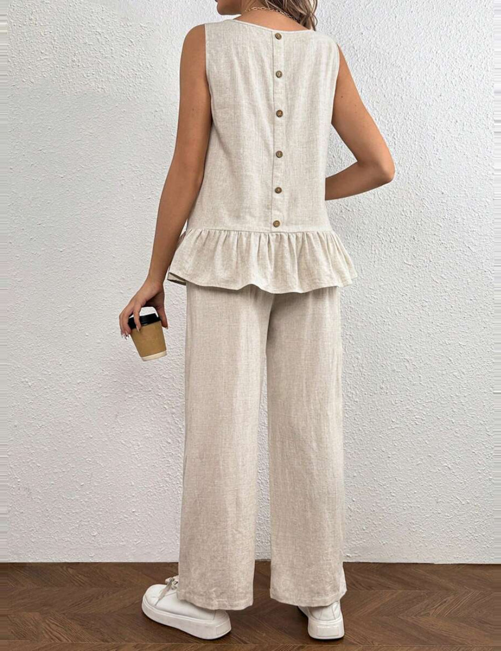 Shein együttes, bézs