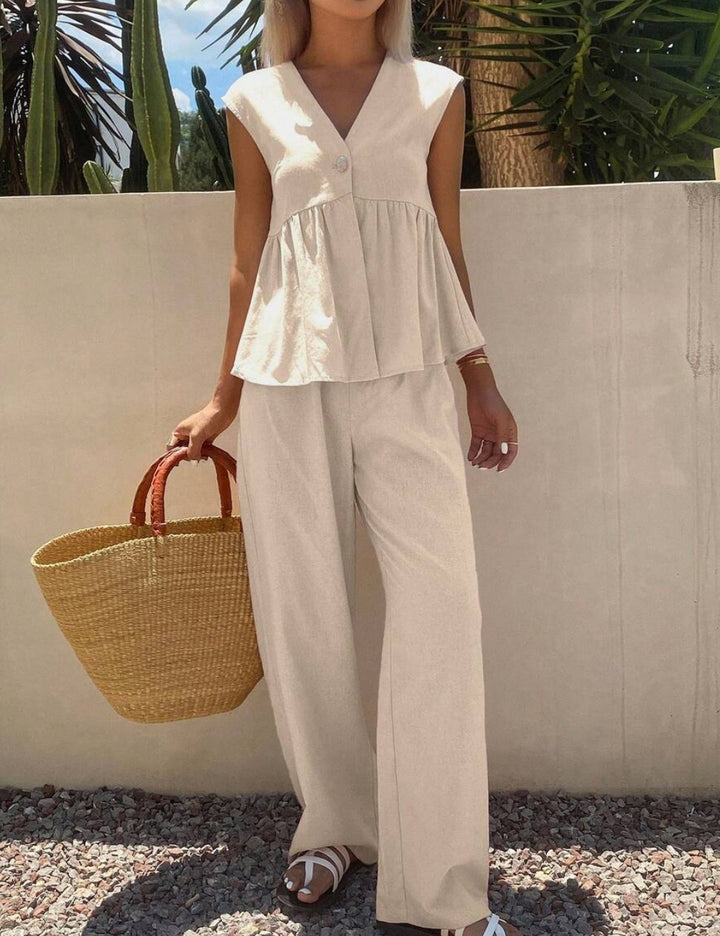 Shein együttes, bézs