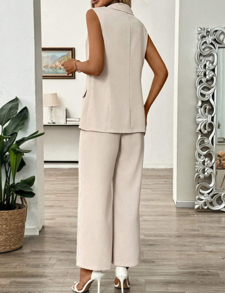 Shein jumpsuit, bézs