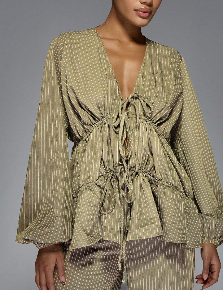 Shein Missguided együttes, bézs