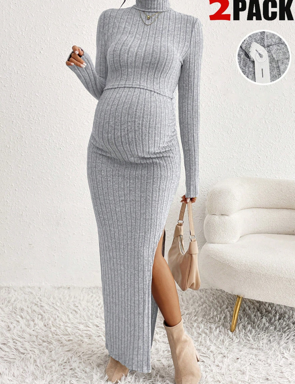 Shein Curve+ szett, szürke
