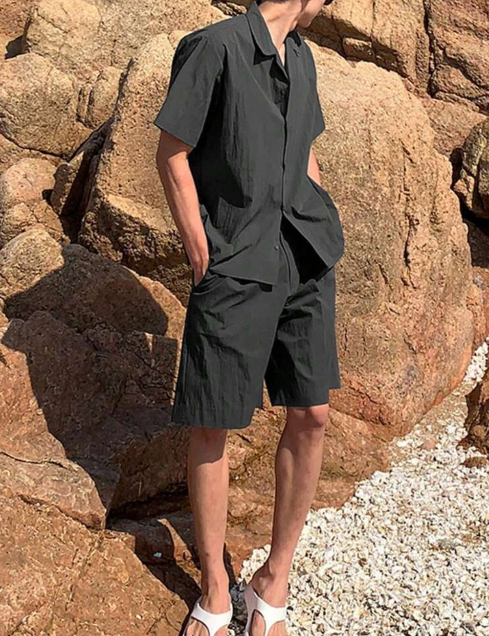 Shein szett, szürke