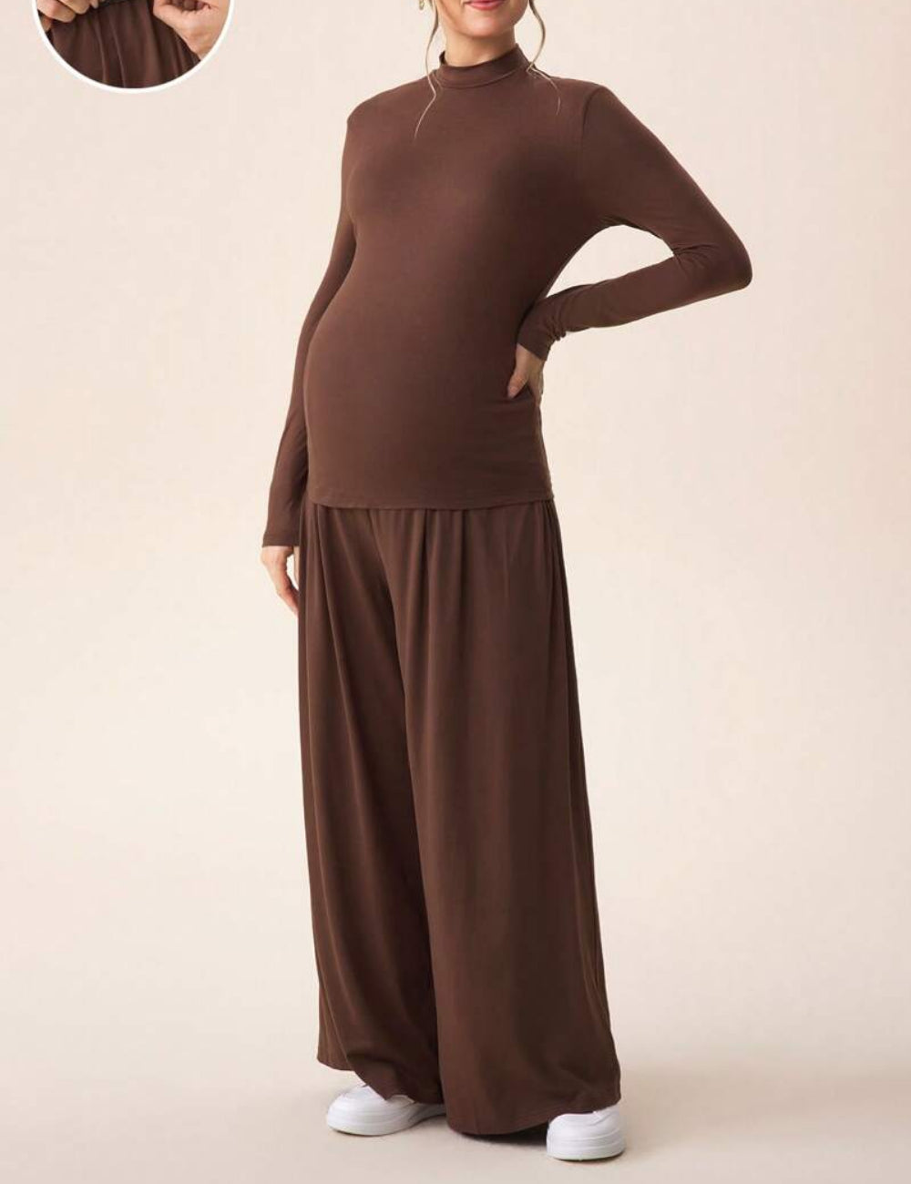 Shein együttes, barna