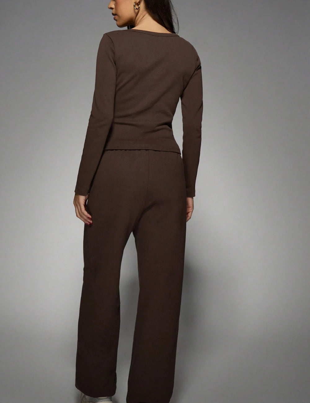 Shein Missguided együttes, barna