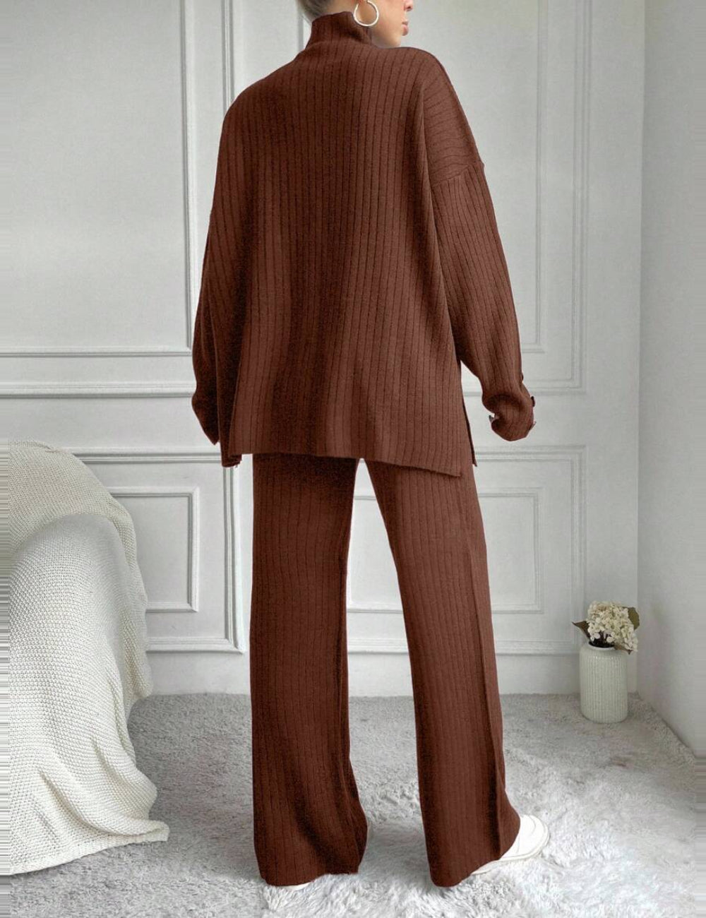 Shein együttes, barna