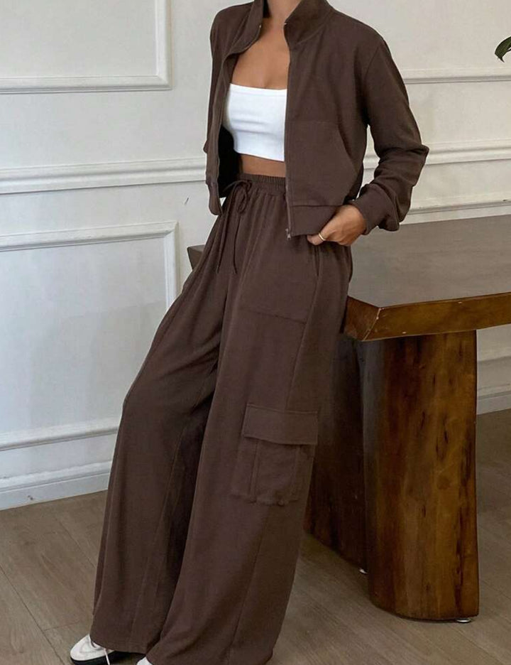 Shein együttes, barna