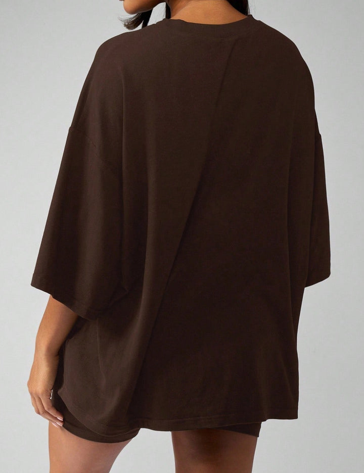 Shein Missguided együttes, barna
