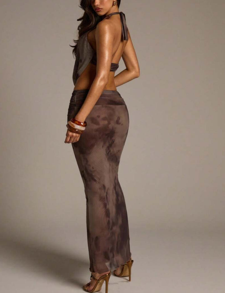 Shein együttes, barna
