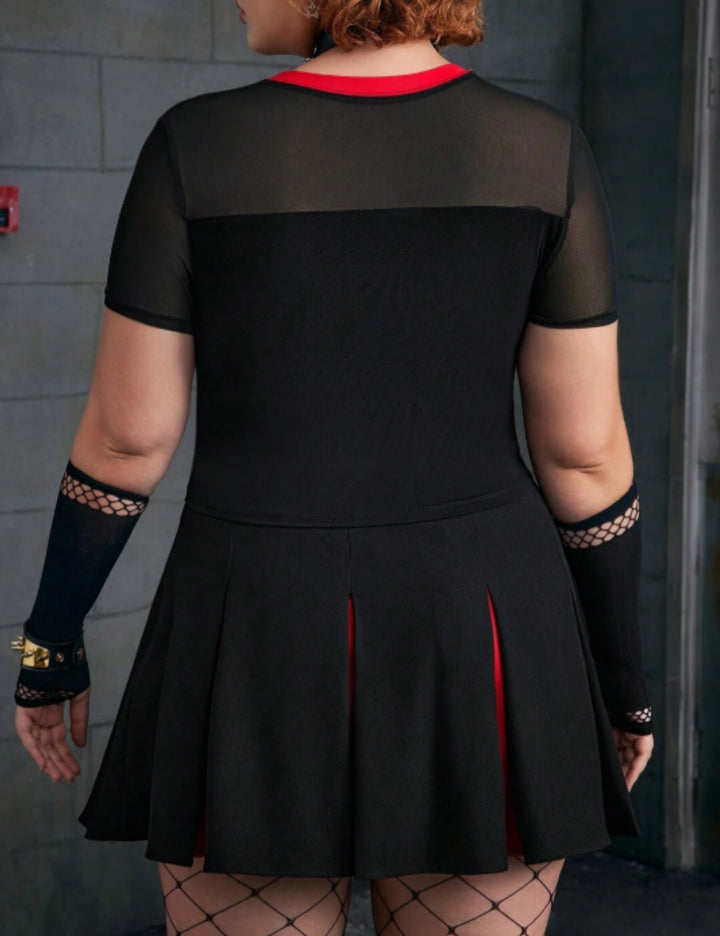 Shein Curve+ jumpsuit, fekete