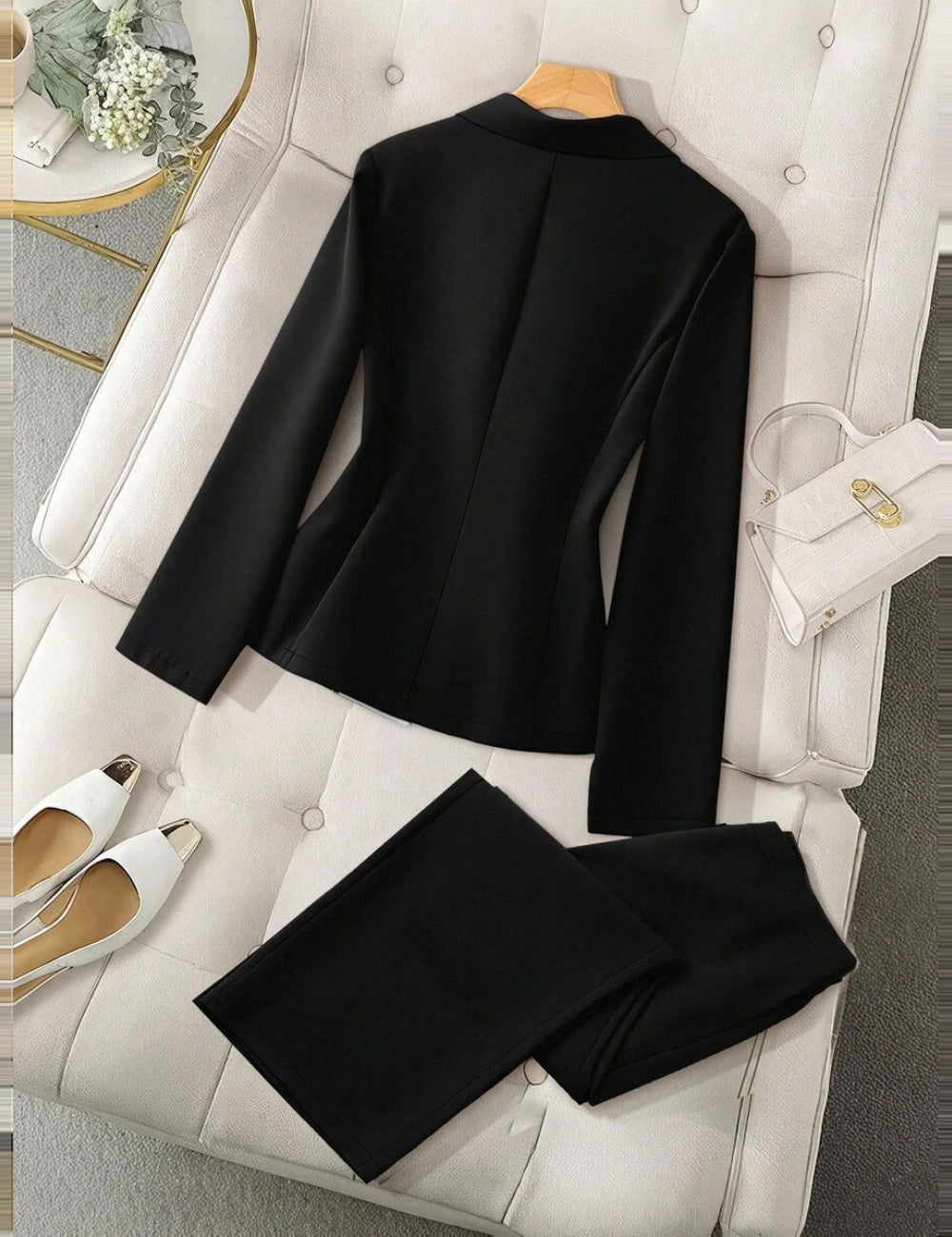 Shein Curve+ szett, fekete