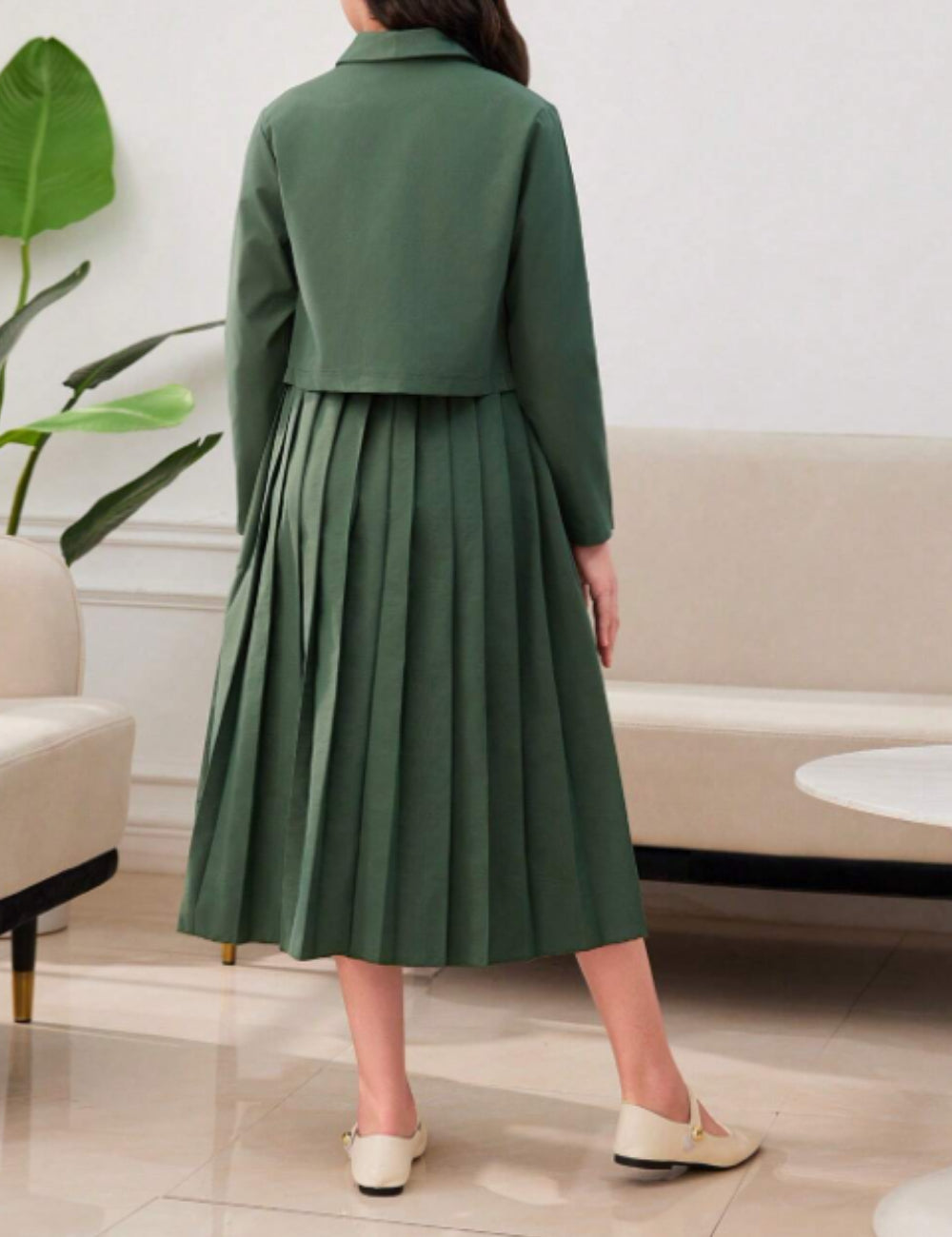 Compleu Shein, verde
