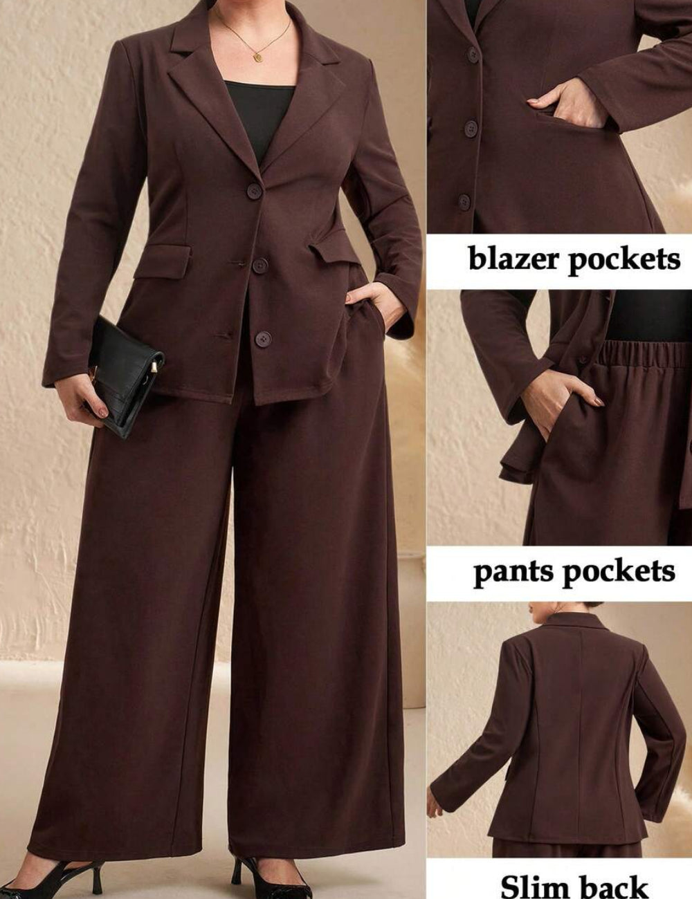 Costum Shein Curve+, maro