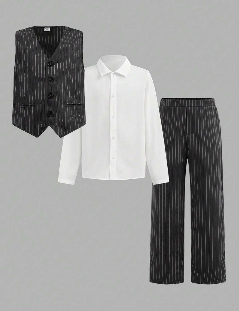 Costum Shein, mix culori