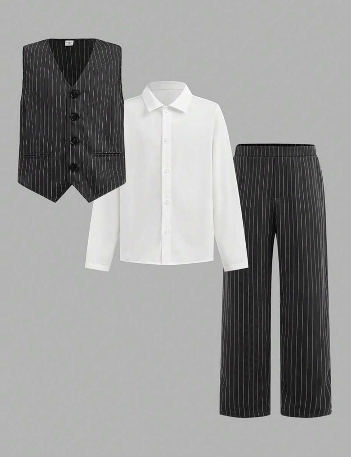 Costum Shein, mix culori