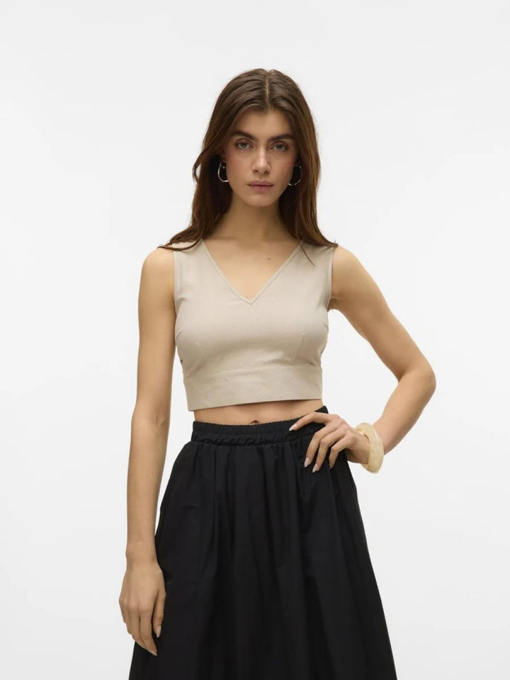 Top VERO MODA, bej