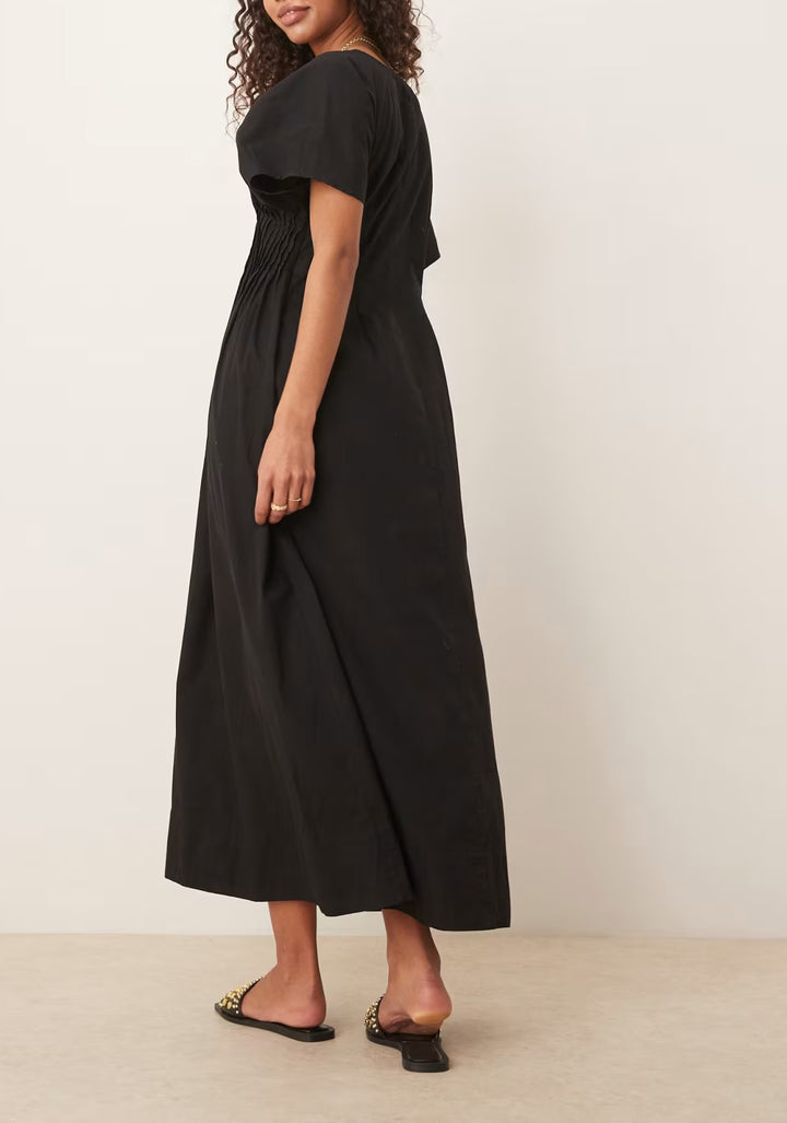 Rochie midi ASOS, negru