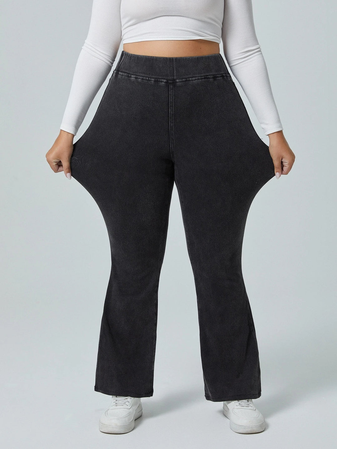 Pantaloni SHEIN, negru