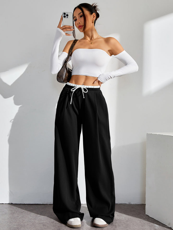 Pantaloni SHEIN, negru